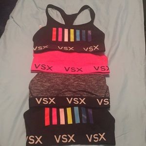 4 VS Sports bras